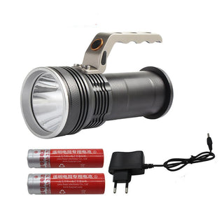 High Power Rechargeable Waterproof Flashlight