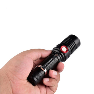 Rechargeable Waterproof LED Flashlight